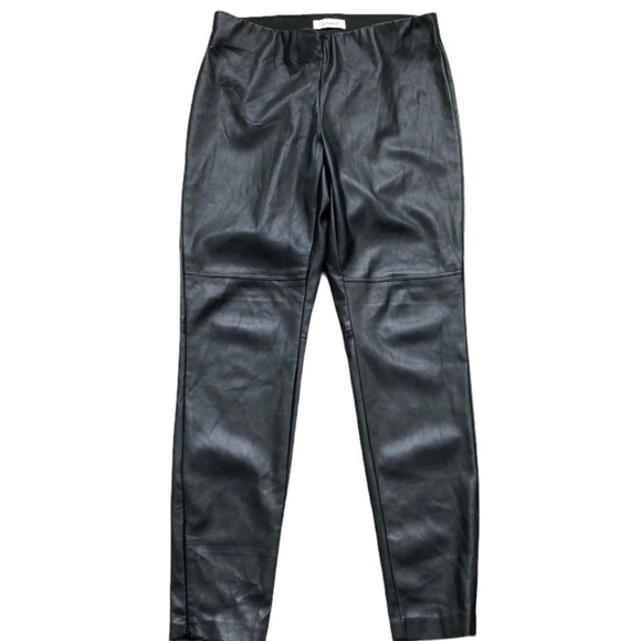Reitmans Petites size 6 faux leather lined legging - Picture 1 of 8